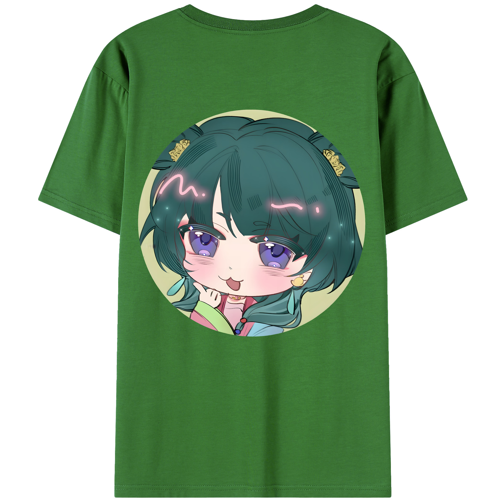 （画像用） 薬屋のひとりごと The Apothecary Diaries レディース半袖Tシャツ(バックプリント)
